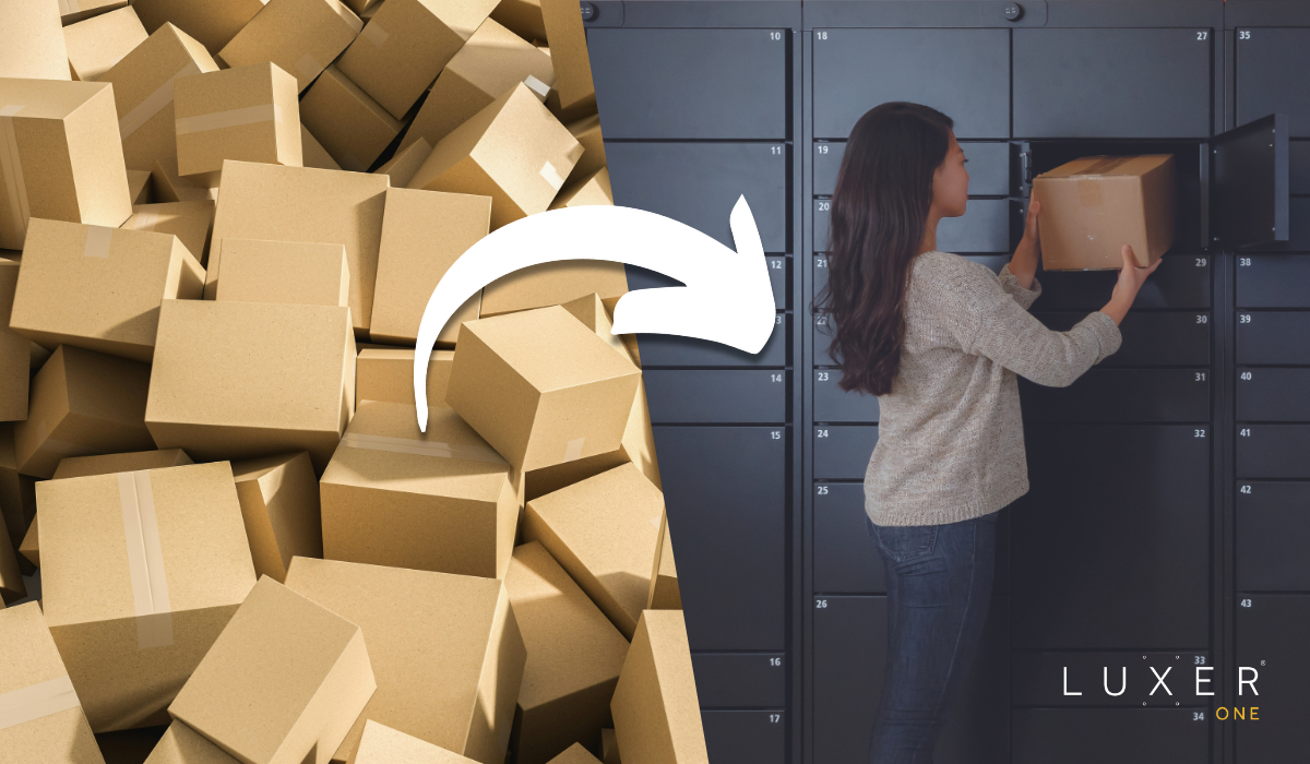 Your Holiday Package Overload Solutions with Luxer One's Smart Lockers and Package Rooms